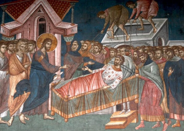 Christ heals the illness of our souls and bodies